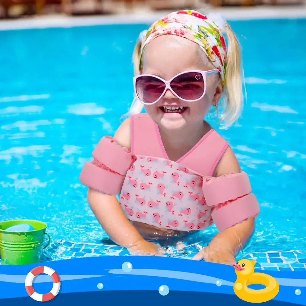 Bouée de Natation et Flotteur de Piscine – Anneau Gonflable Mignon pour Enfants et Adultes, Plage et Piscine - Sport