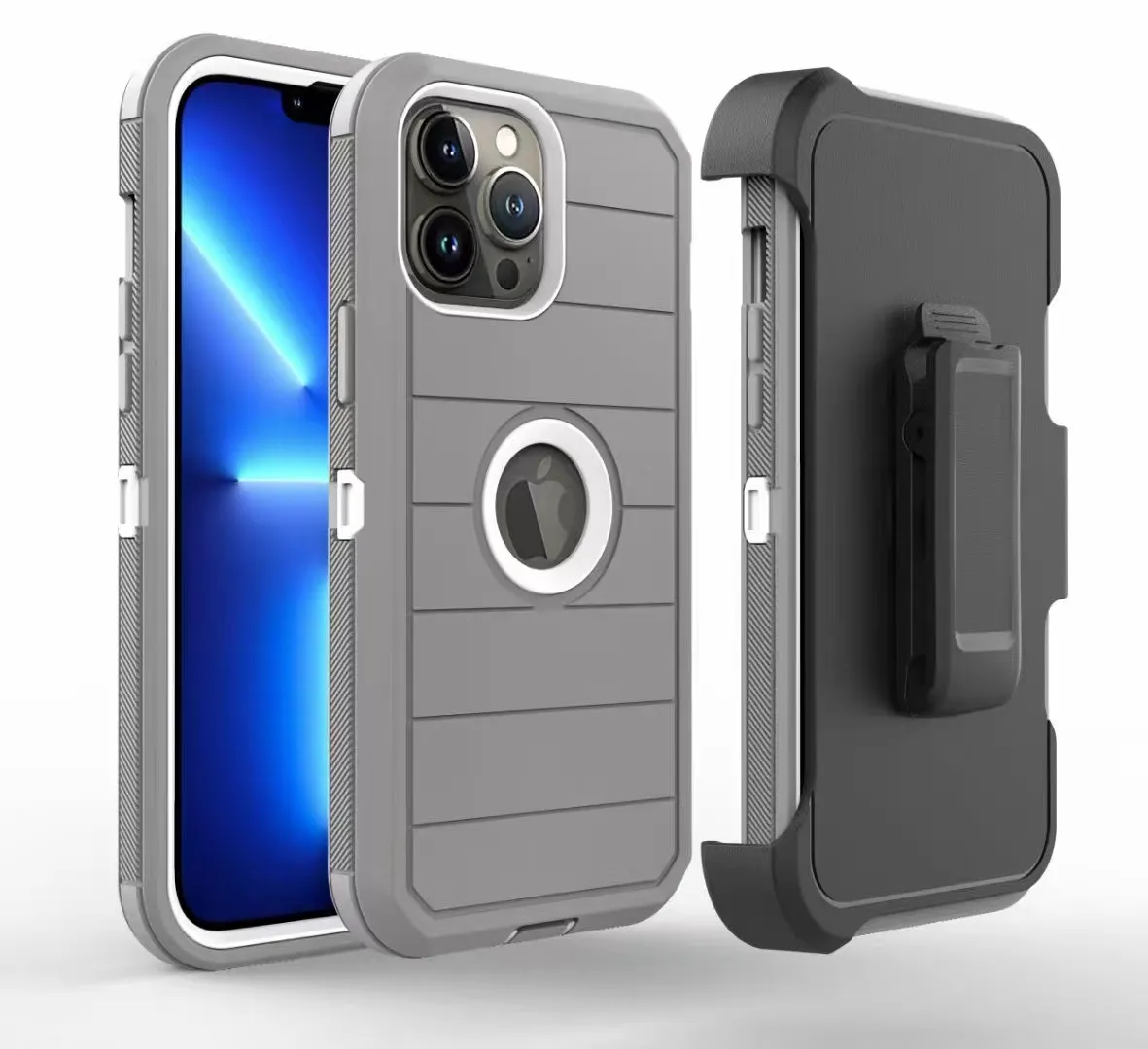 Save Big on Bulk Google Pixel 8a Phone Case Belt Phone Case With Rotating  Clip, Heavy Duty, Shockproof, Three Layer Protective Cover For Mobile