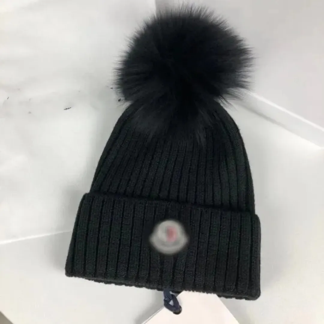 Gorro de luxo chapéu de malha chapéu crânio inverno unisex letras de caxemira casual ao ar livre bonnet chapéus de malha