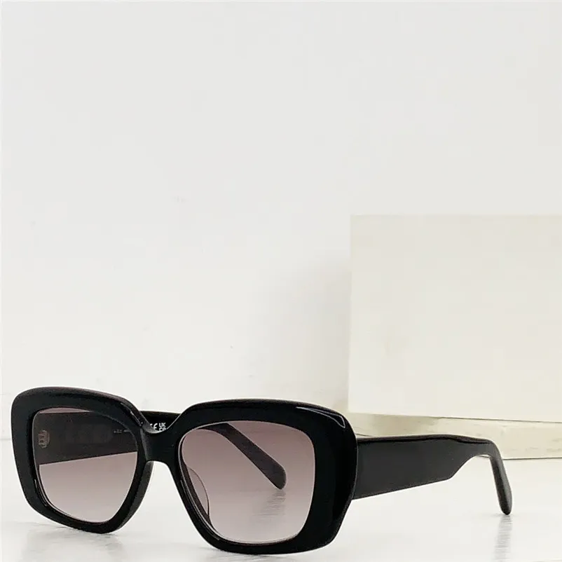 Novo design de moda óculos de sol olho de gato 40216 armação de acetato estilo simples e popular versátil ao ar livre óculos de proteção UV400