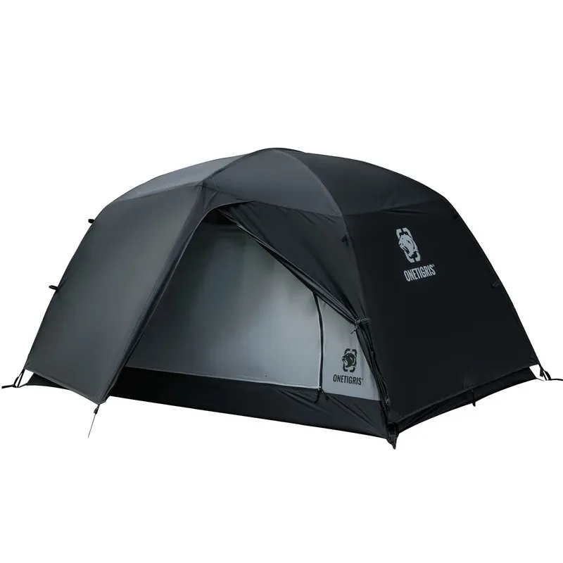 Tente De Camping Avec Vestibule, Tente De Sac à Dos Imperméable PU5000 - Foto 12
