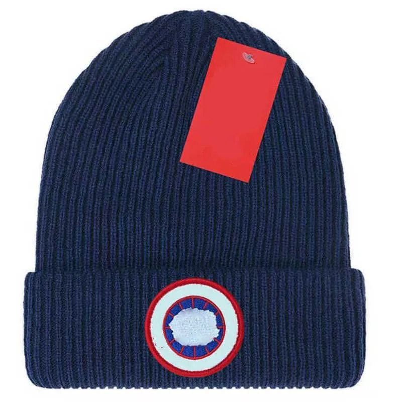 Beanie Skull Caps Designer Cappelli lavorati a maglia Ins Popolare Cappello invernale canadese Lettera classica con stampa d'oca lavorata a maglia Xeyp