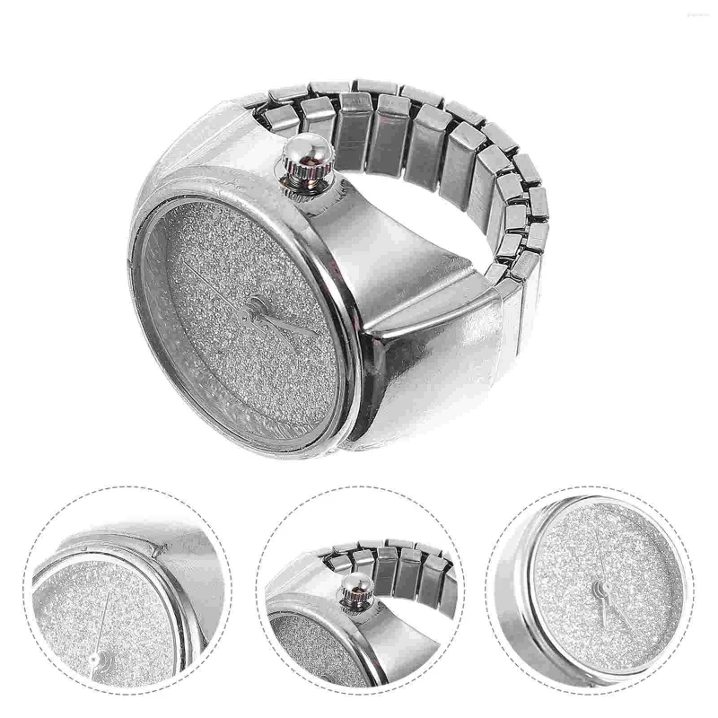 Horloges murales Relojes Deportivos Para Hombres Bague Montre Doigt Hommes Mouvement Faire Horloge