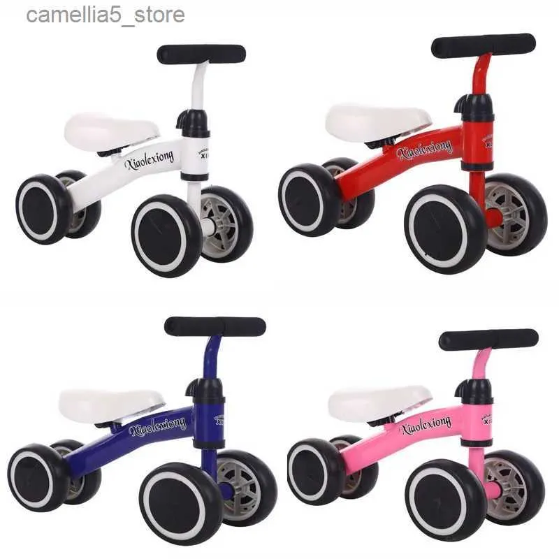 Biciclette cavalcabili Baby Kids Trike New Infant First Bike Walker Walker per neonati da 10 mesi a 24 mesi Indoor Outdoor Q231018