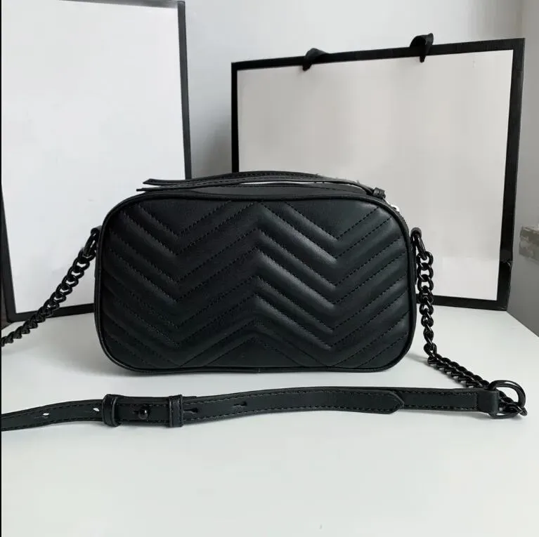 5A Luxurys Designers Fashion Camera Bag Women Ophidia Marmont Marmont Nya Disco Bags Leather Crossbody Handbag Pures