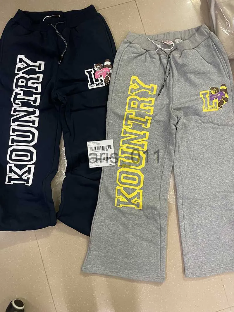 Pantaloni da uomo Pantaloni Kapital Kountry Pantaloni dritti Pantaloni sportivi a zampa d'elefante Pantaloni sportivi da uomo Pantaloni sportivi da donna Tute da jogging Pantaloni streetwear da uomo Abbigliamento sportivo x1017 x10