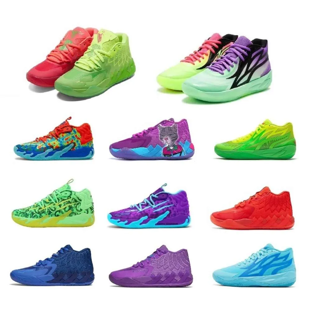 France La Buy Mb03 Guttermelo Men Basketball Shoes Lamelo Mb01 Lamello Ball Rick and Morty Women Kids Sport Shoe Trainner Melo Mello