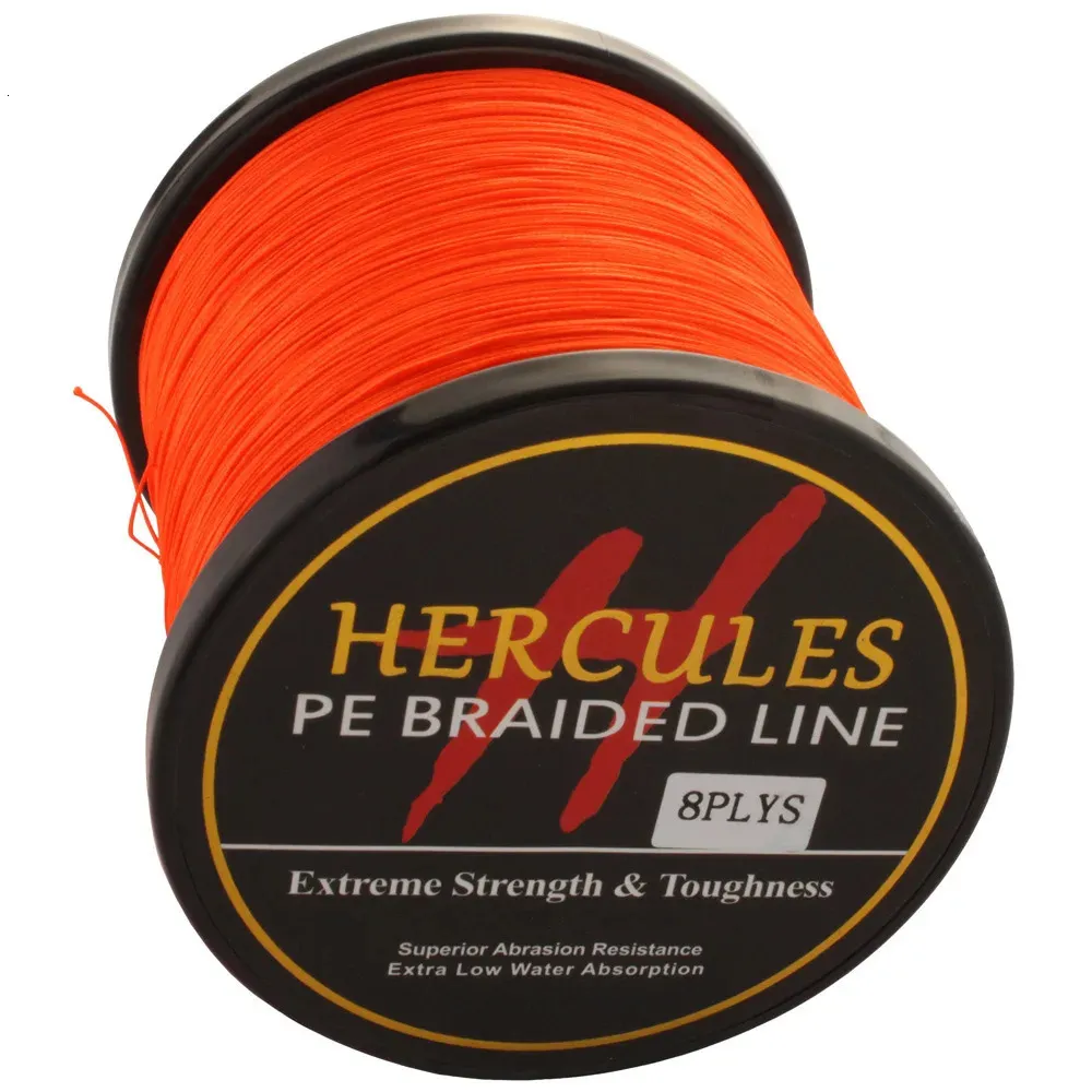 Hercules 8 Strand 1000M PE Braided Fishing Line Fishing Line Superior To  Extreme, Super Strong Saltwater Weave 10LB 300LB From Lian09, $20.41