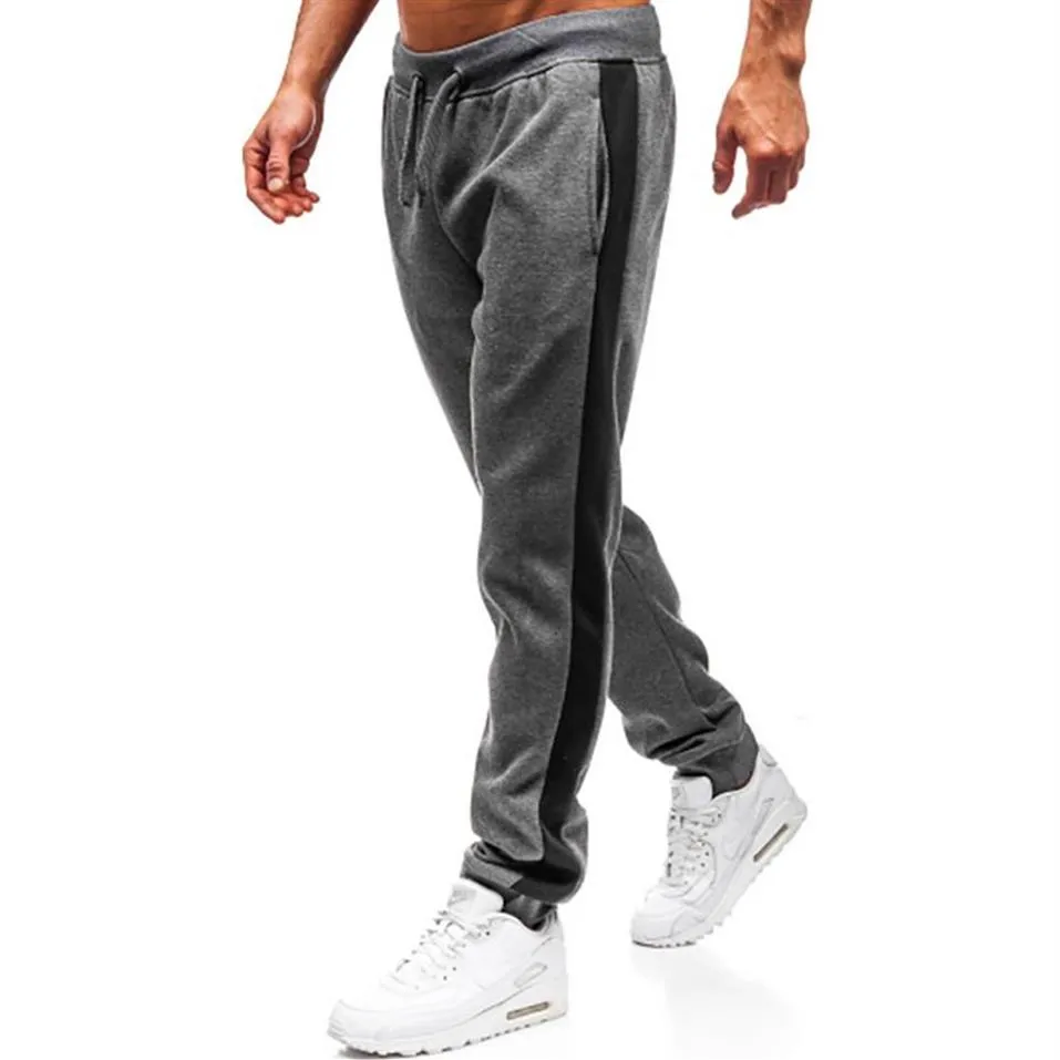 Heren designerbroek sport cargobroek voor mannen splicing casual bedrukte broek s joggingbroek joggers kleding294J