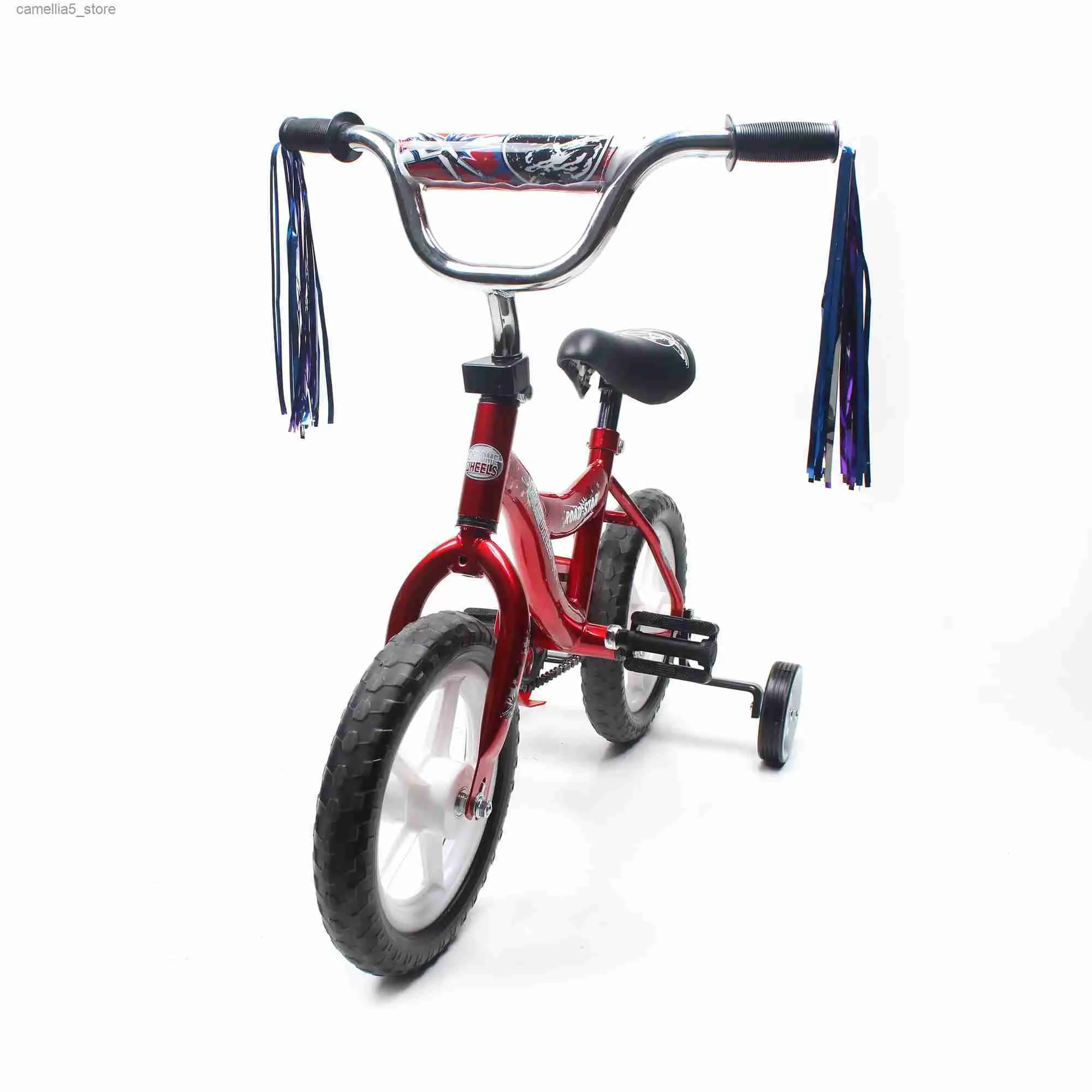 Bikes Ride-Ons Road Star 12" BMX Kids Bike EVA Wheels - Red Q231018