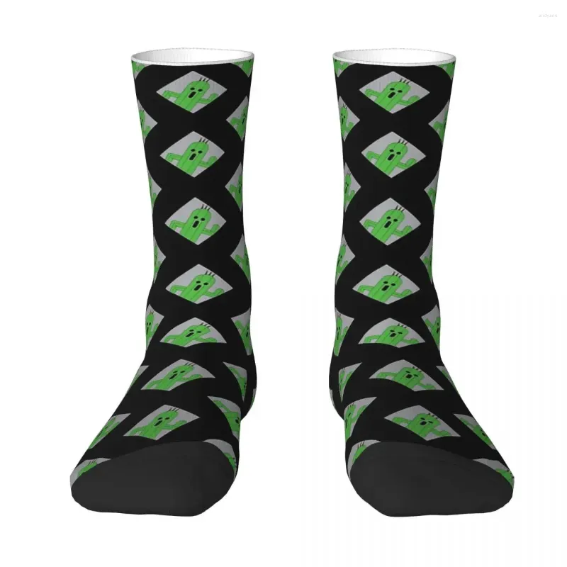 Skarpetki męskie CACTUAR DLOAD Portret Final Fantasy Unisex Winter Hip Hop Happy Street Style Crazy Sock