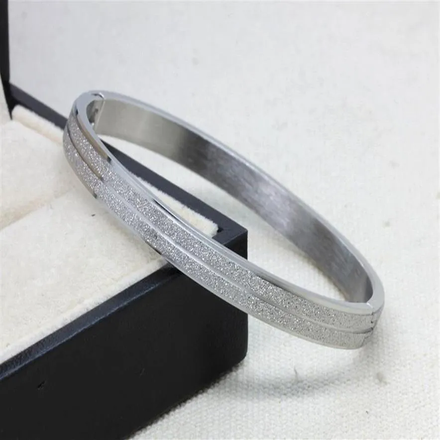 WLB0621 2 colors fashion jewelry stainless steel women bangles with Unique Design bracelet for lady226U