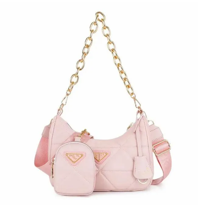 Sacs de créateurs Luxurys Sac à main Totes Sacs à main 3 pièces Ensemble Hobo Sacs à bandoulière Sacs à bandoulière Vente Femmes Lady épaule Mode Portefeuille Sac en toile avec sac à poussière A01