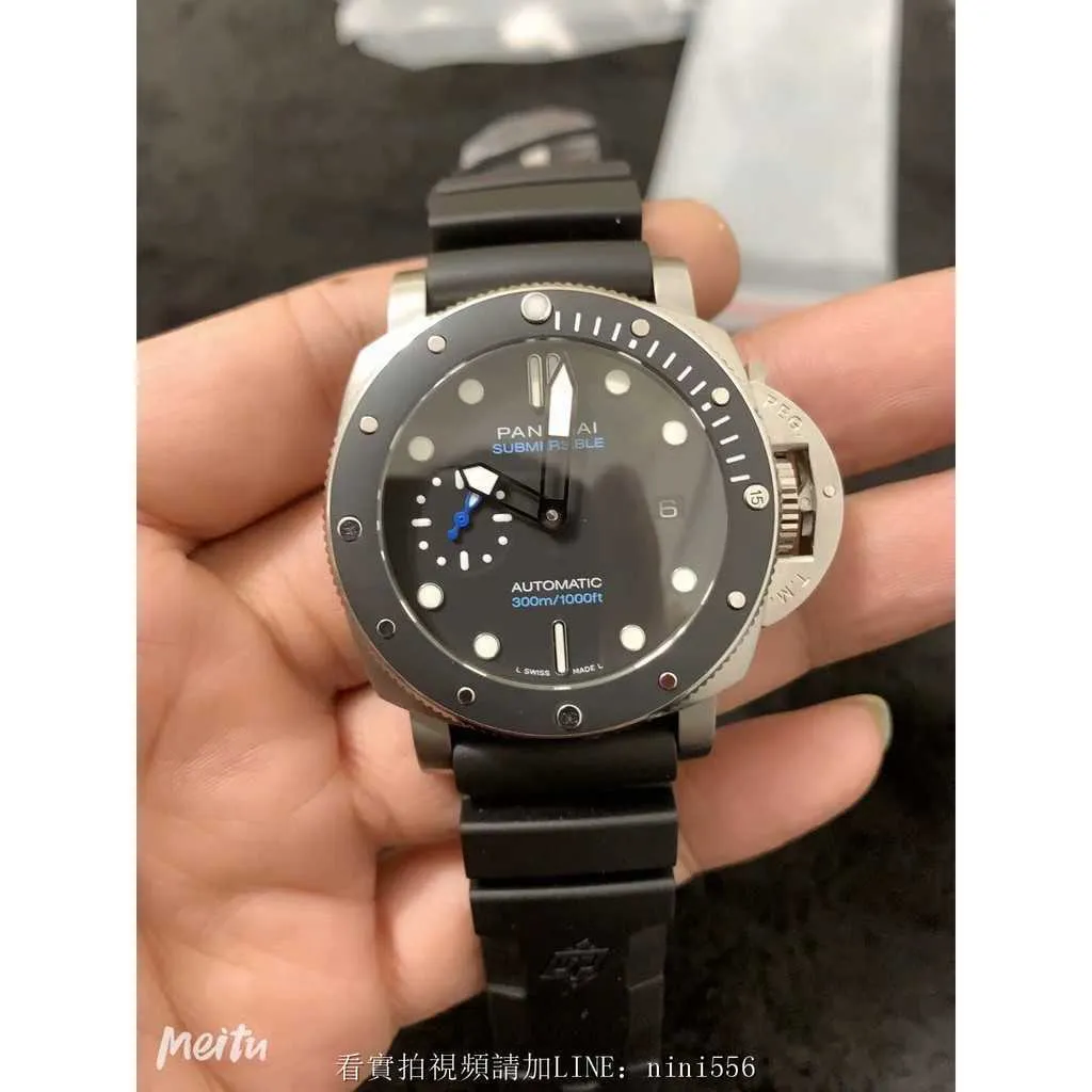 Paneraiwatch Watch Watch Luxury Panerai Men's Designer Wrist Paneraii 683 Watches 42 Mm Man Watches Automatic Mechanical Watch Business Wristwatch