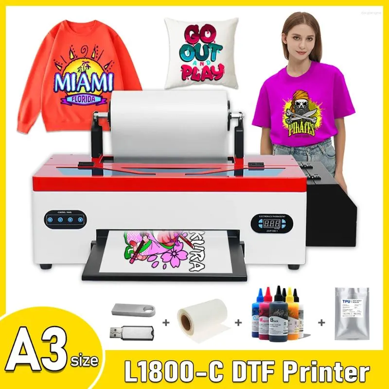 Printer A3 For Printing T-Shirt Hoodies Jeans Direct To Film Machine