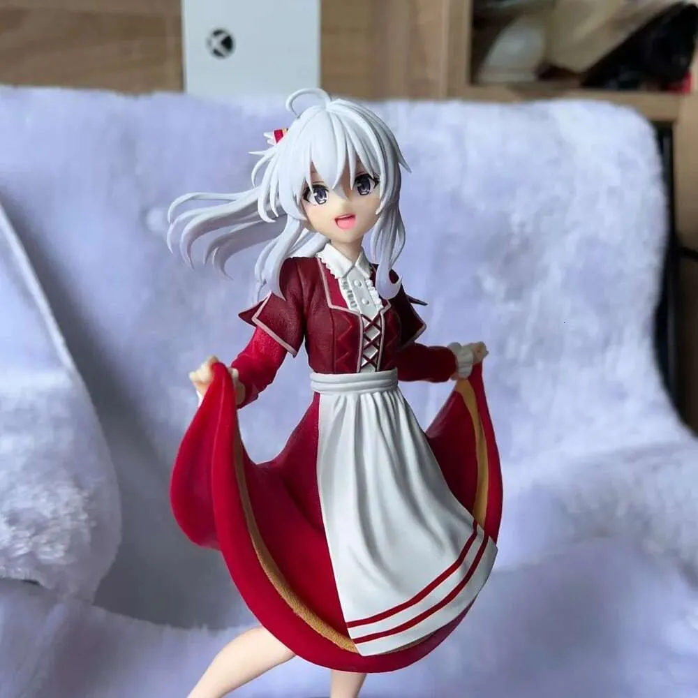 Brinquedos de dedo mo no tabitabi elaina-coreful figura budomimi no otome ver pvc figura de ação brinquedo coleção modelo boneca presentes