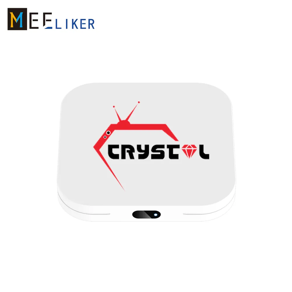 المبيعات الساخنة Crystal OTT Media 1/3/6/12 لمشغل التلفزيون الذكي Box Android Linux iOS Full Europe