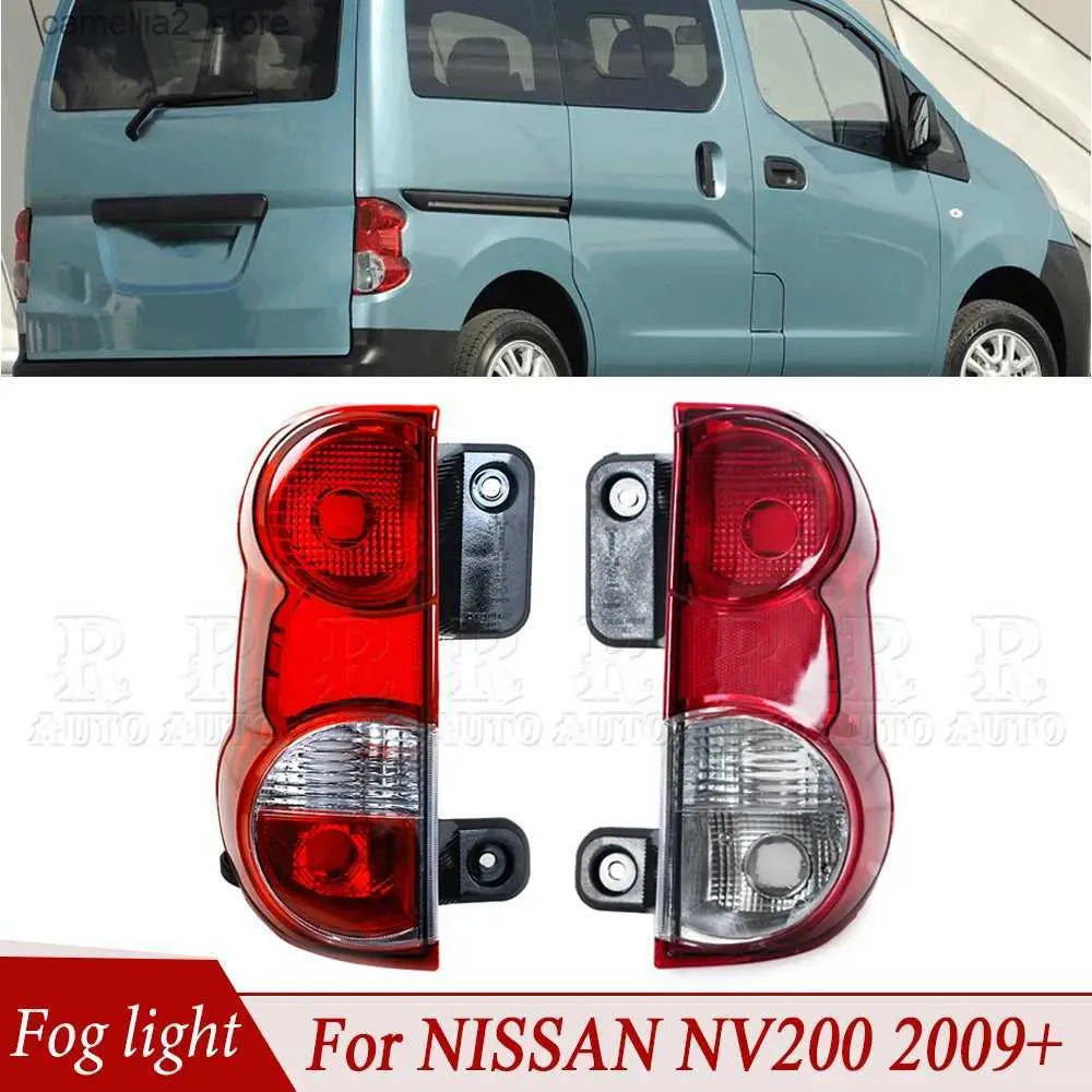 Luzes traseiras do carro R-Auto Luz traseira traseira Luz de freio Lâmpada de advertência Luz de condução Luz de nevoeiro sem lâmpada Estilo de carro para NISSAN NV200 2009+ Q231017