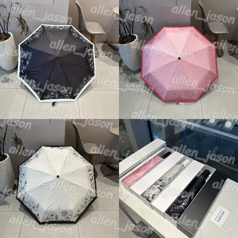 Luxe parasols Vrije tijd Automatische opvouwbare designerparaplu's Hoge kwaliteit multifunctionele outdoor-reisparaplu's Winddicht