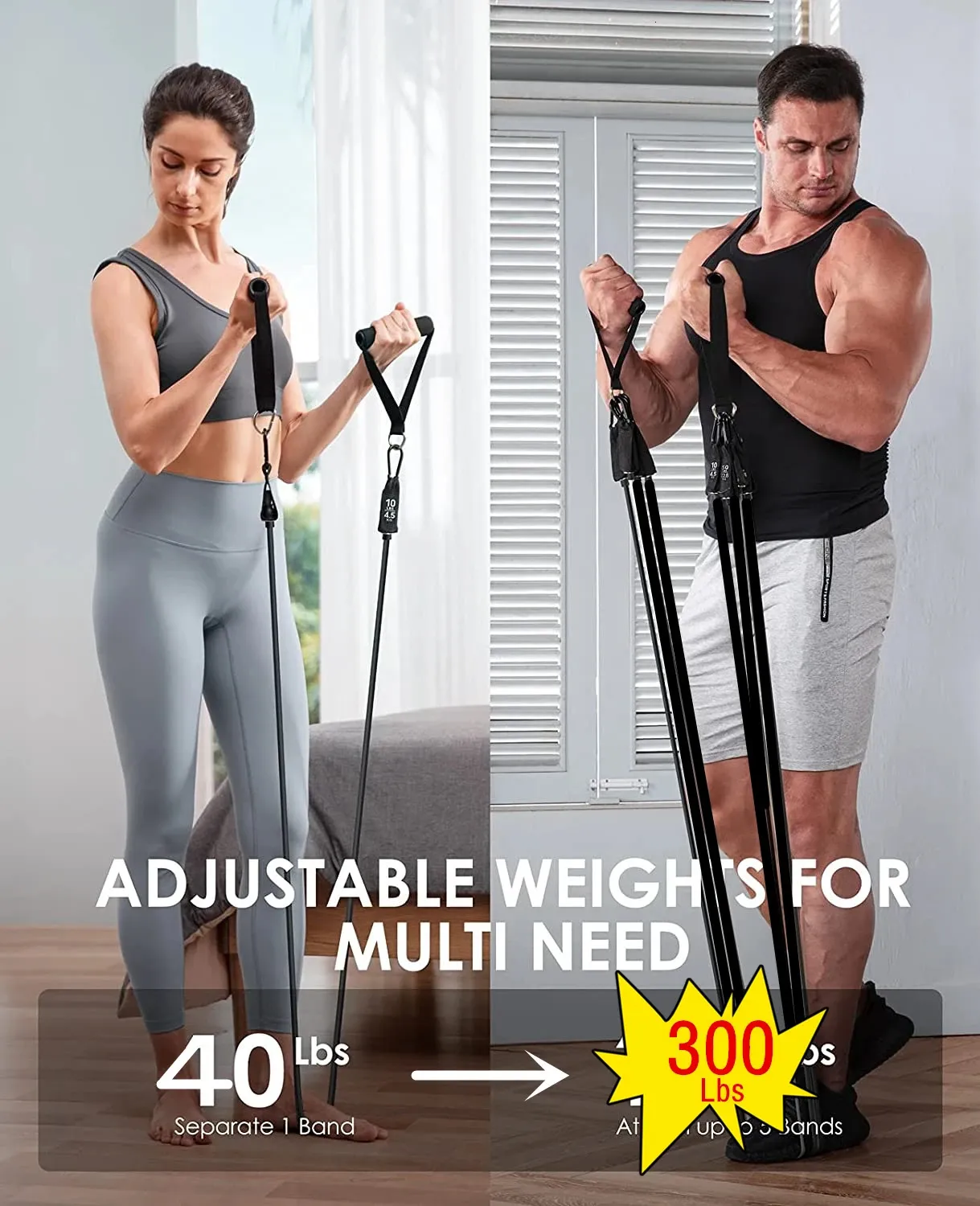 Resistance Bands 300lb Fitness Booty Elastic Band Workout For Training Home Exercise Sport Gym Dumbbell Harness Set Expander Equipment 231110 From 31 76 DHgate