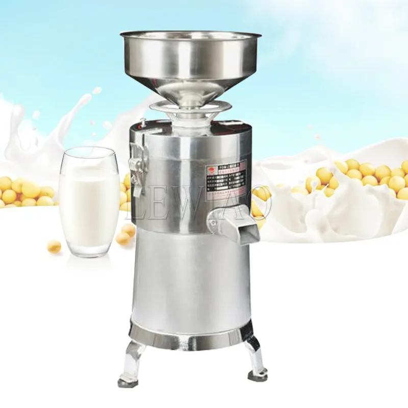 Nouvelle Machine commerciale de lait de soja Machine de lait de soja d'acier inoxydable 220 v boue électrique séparée fabricant de Tofu de lait de soja
