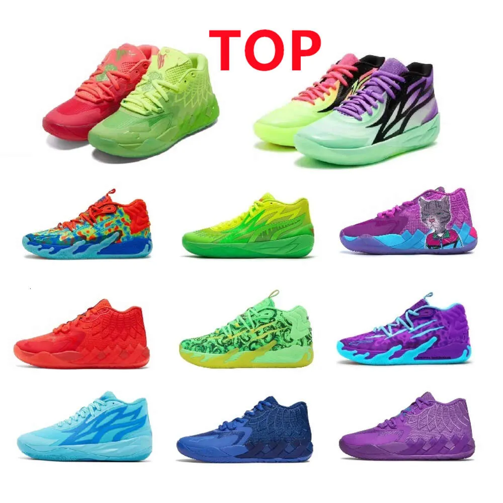 2024 NIEUWE MB.01 Rick And Morty basketbalschoenen te koop LaMelos Ball Heren Dames Iridescent Dreams Buzz City Rock Ridge Red Galaxy Not From Here Kids