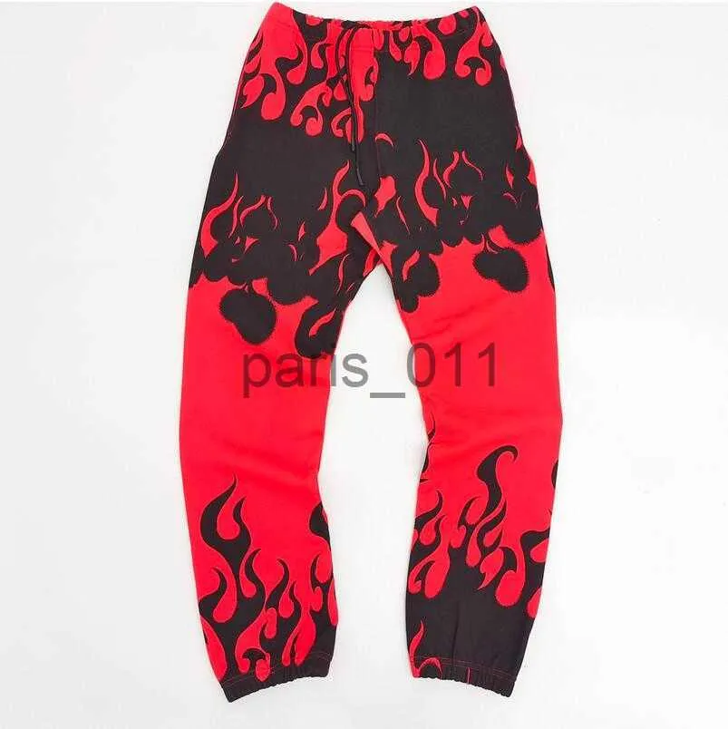 Męskie spodnie wiosna jesień preski dresowe mężczyzn High Street Hip Hop Printing Pants Jogger Pants x1017