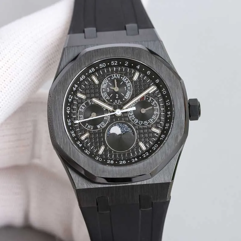 Movement watch Waterproof Ap Mens Automatic Mechanical Watch Fashion 41mm Octagonal Bezel Business Wristwatches Montre De