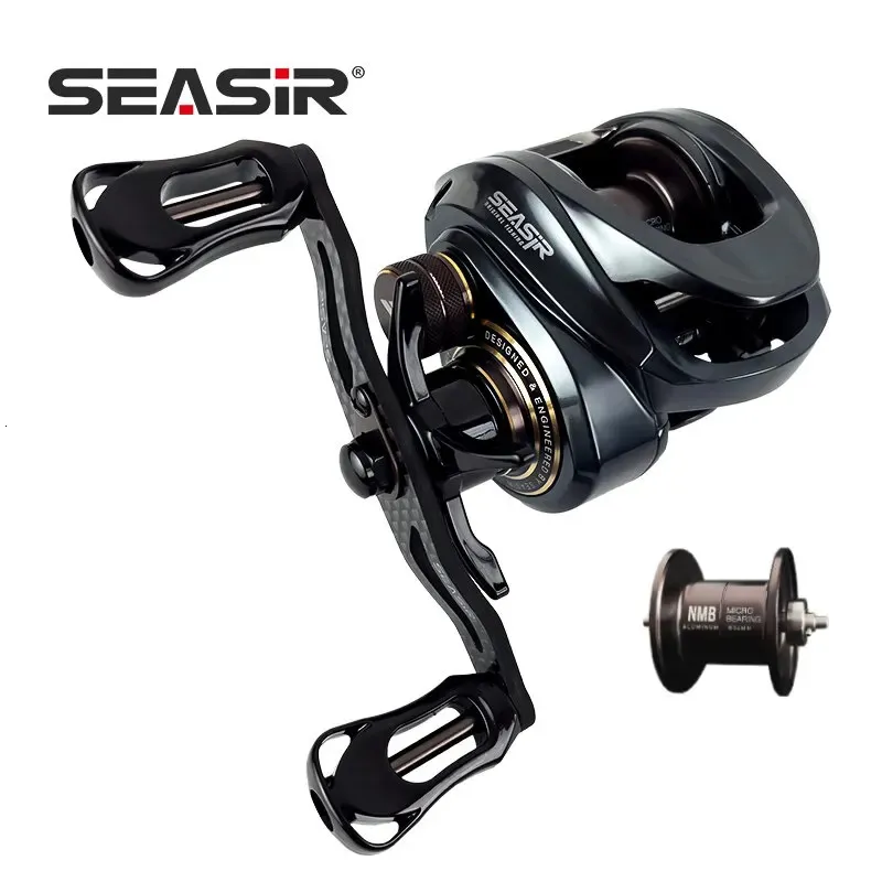 Fly Fishing Reels2 Seasir Repeater Baitcasting Reel UlLight 7 3 1 HS Ratio  NMB Bearings Carbon Handle Brass Gear Seawater Coil Snakehead 231017 From  Daye09, $19.39