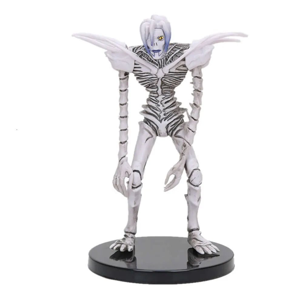 Death Note Anime - Action Figure Di L (Ryuzaki) 10 Cm In PVC Con Accessori, Modello Da Collezione - 5