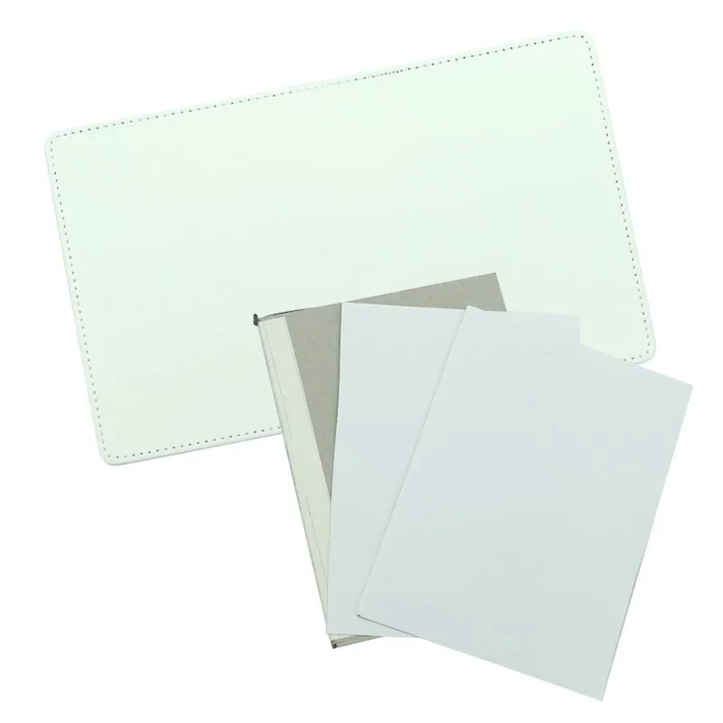 Sublimation Blank Journal Wholesale Plain White Notepad for Heat Transfer Printing Notebook A5 A6 Size Can be Mixed
