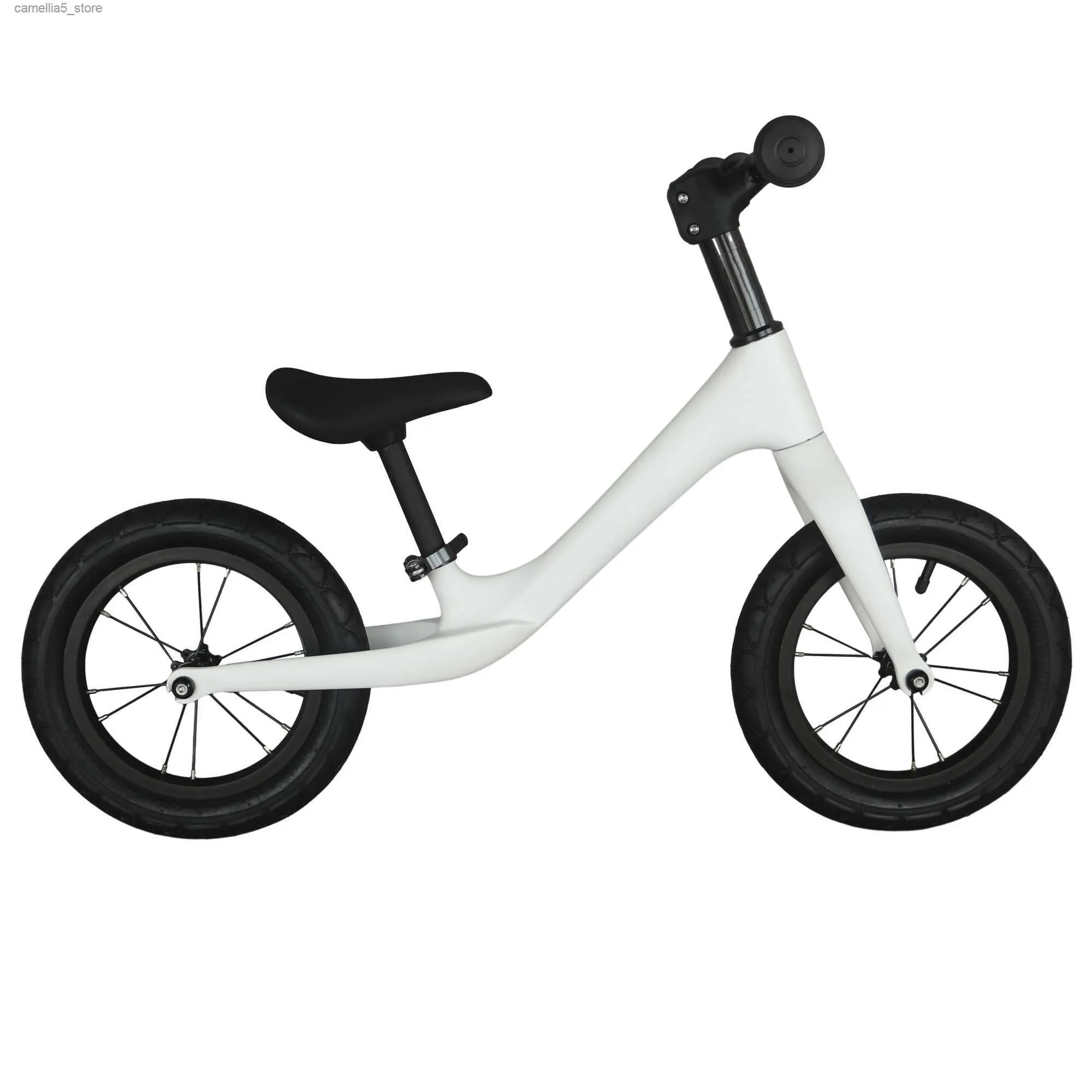 Cyklar Ride-ons Children's Balance Bike är lämplig för 2 ~ 6-åriga fulla kolfiber Komplett barncykel kan anpassas färgfärg Q231018