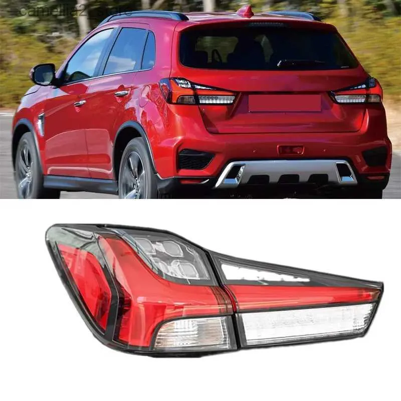 Mitsubishi ASX RVR 2020 2020 2021 CAR LED TAILLAMPアセンブリカーブレーキリアライト警告リアターン信号アクセサリーQ231017の車のテールライト