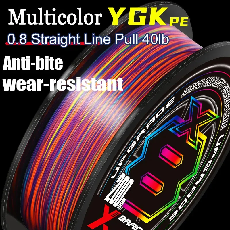 Braid Line 1000M/500M/300M Japan Original YGK Xbraid Upgrade X8  Multicolored YGK 8x Multifilament Line Super Strong Saltwater Fishing Line  231017 From 24,07 €