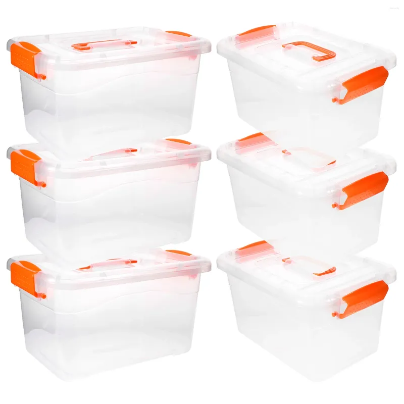Forks Kitchen Storage Bins Plastic Small Cube Containers Clear Lids Heavy  Duty 3l From 25,93 €