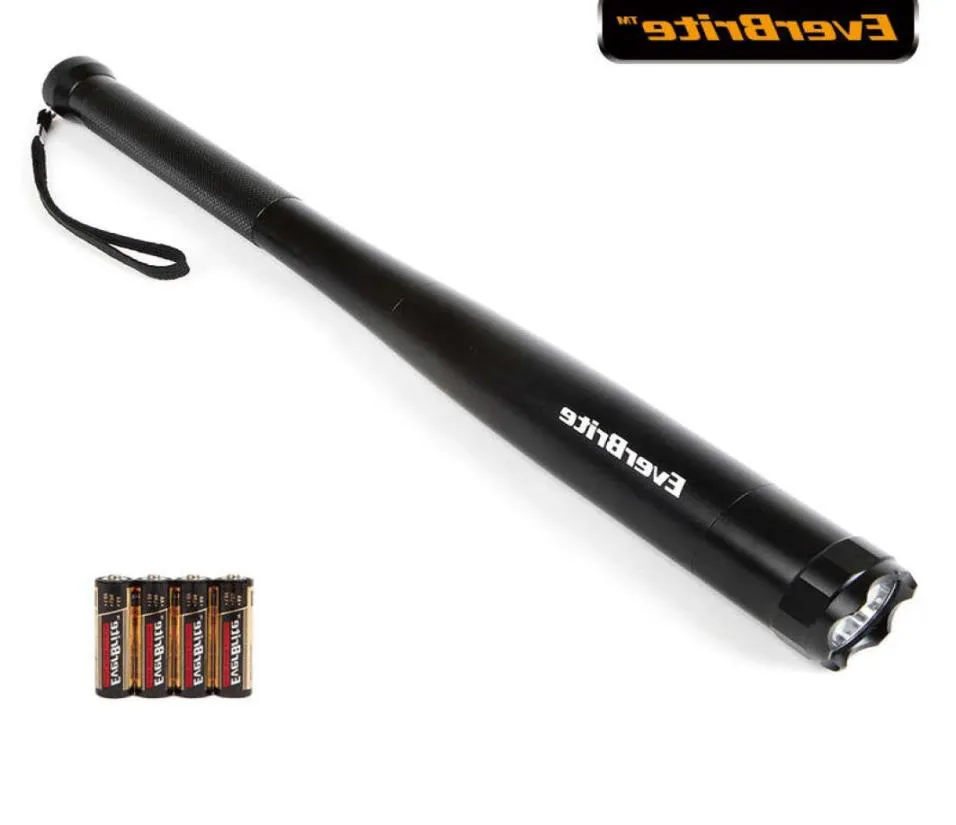 Everbrite Baseball Bat LED Flashlight 300 Lumens Baton Torch For