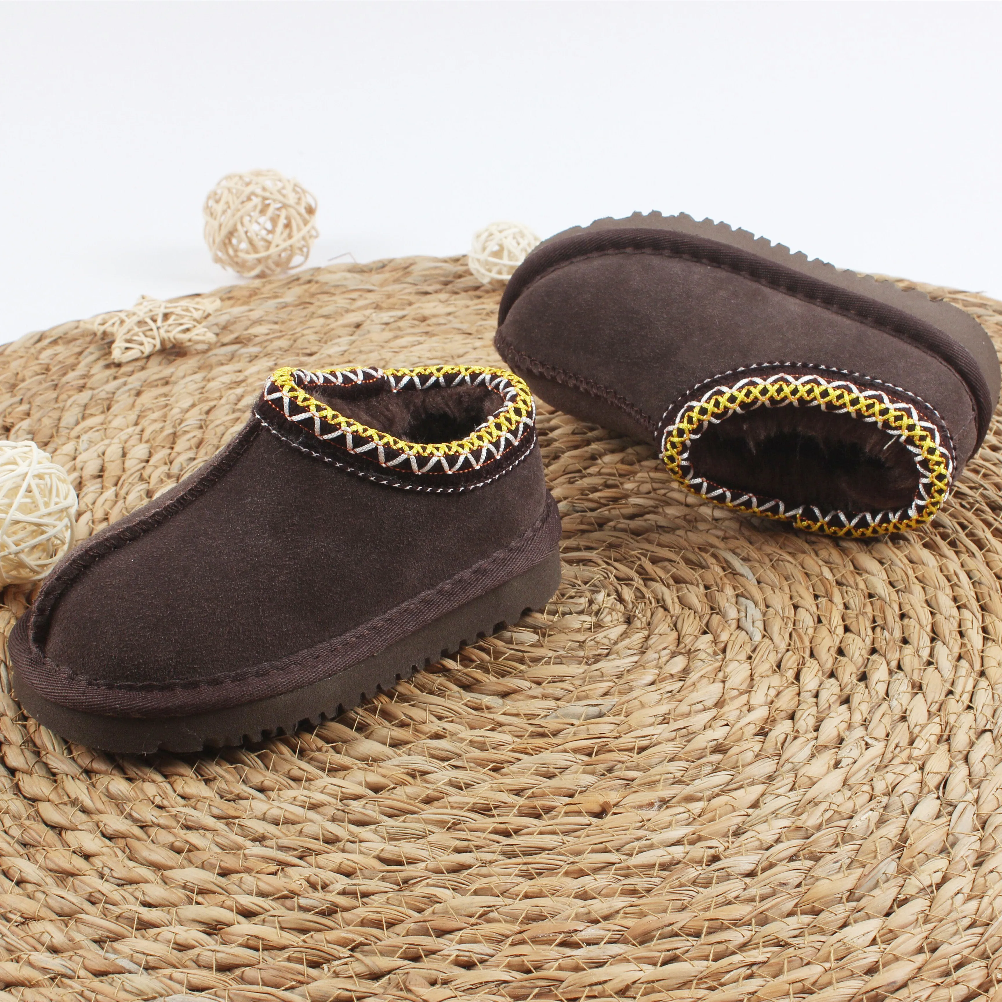 Boys sheepskin slippers best sale