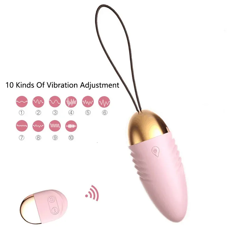 Toys Sex Adult for Woman Wireless Remote Control 10 Speeds Vibrating Egg Clitoris Stimulator l Massage B_voghion.com