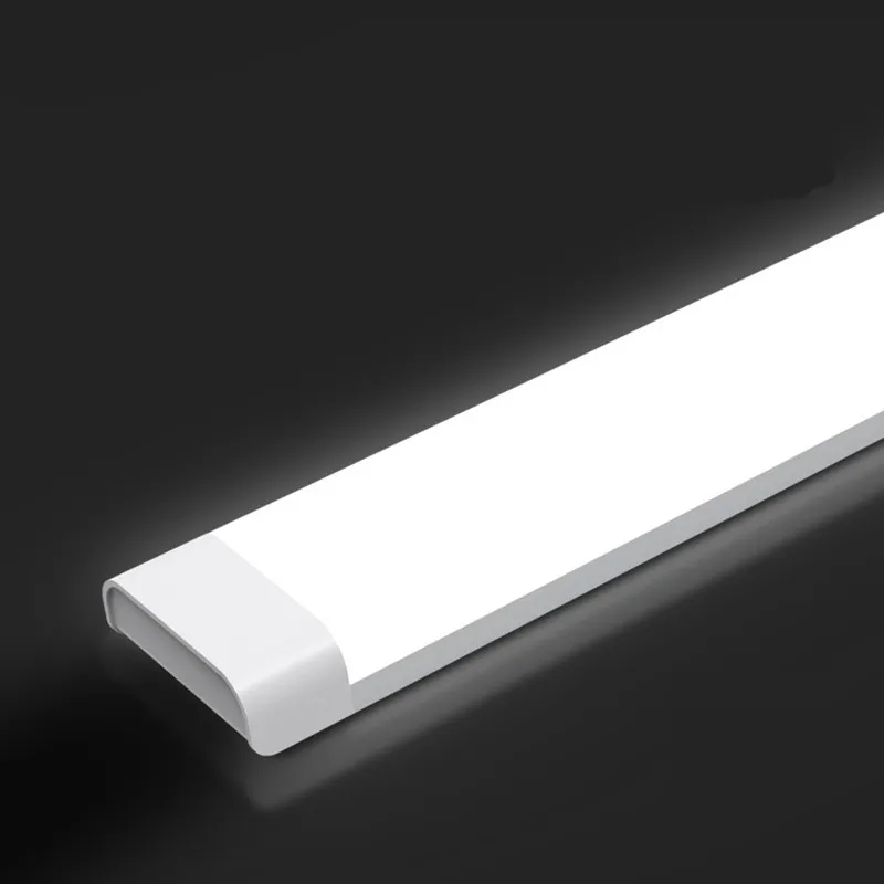 LED Batten Lamp 2ft 60cm 38W 57W AC85-265V統合された三重チューブライト100LM/W PF0.9 5500K線形電球