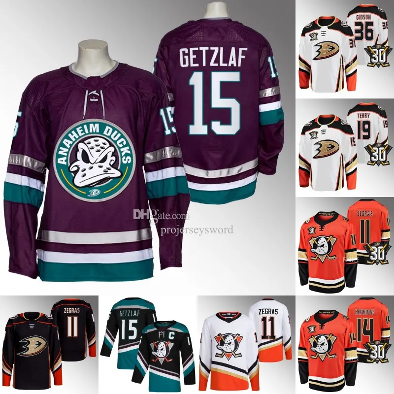 Anaheim Ryan Getzlaf Duck Jersey Leo Carlsson Trevor Zegras Troy Terry Ryan Strome John Gibson Cam Fowler Mason McTavish Radko Gudas Frank Vatrano Adam Henrique