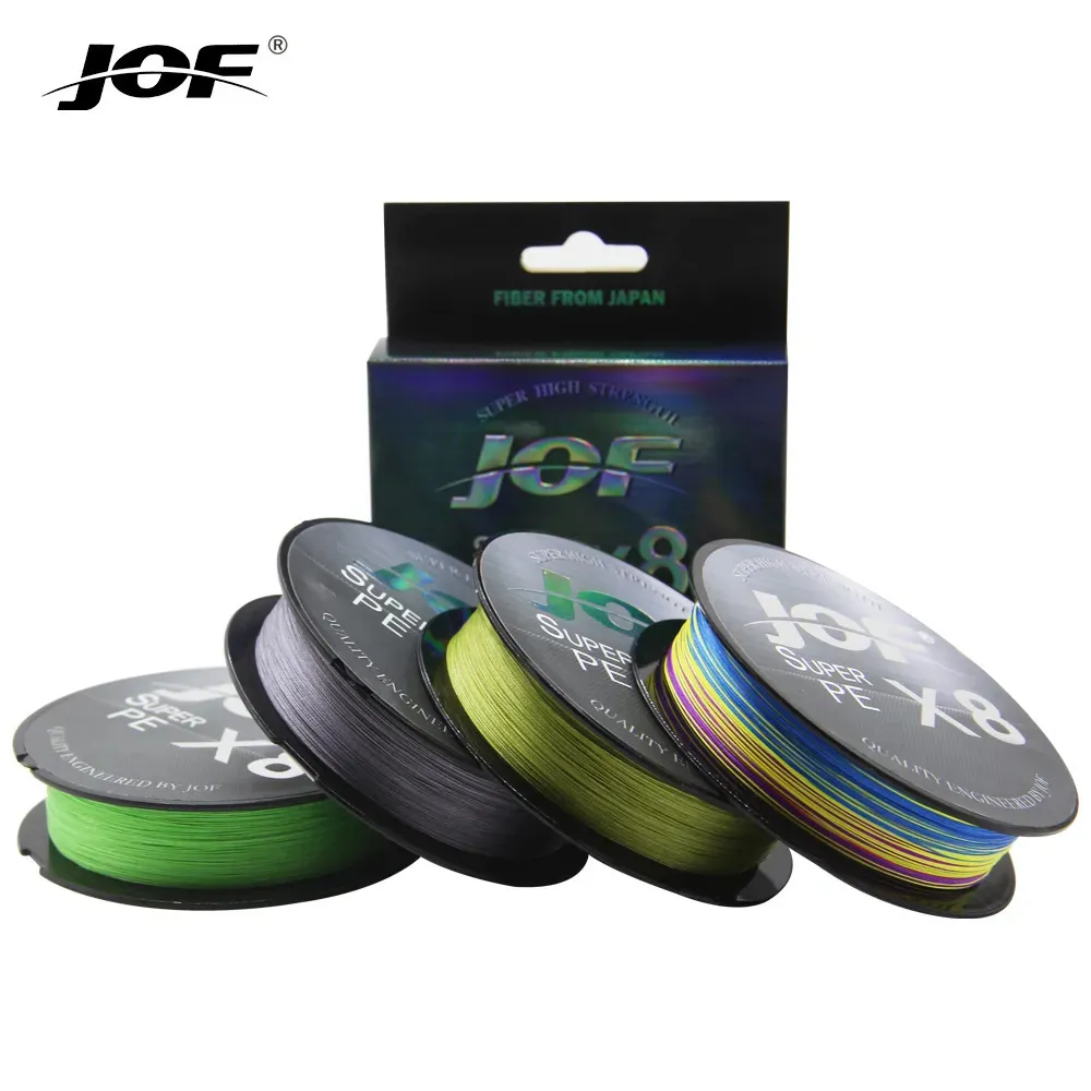 Braid Line JOF Fishing Braided 300M 150M 8 Strands Multifilamento