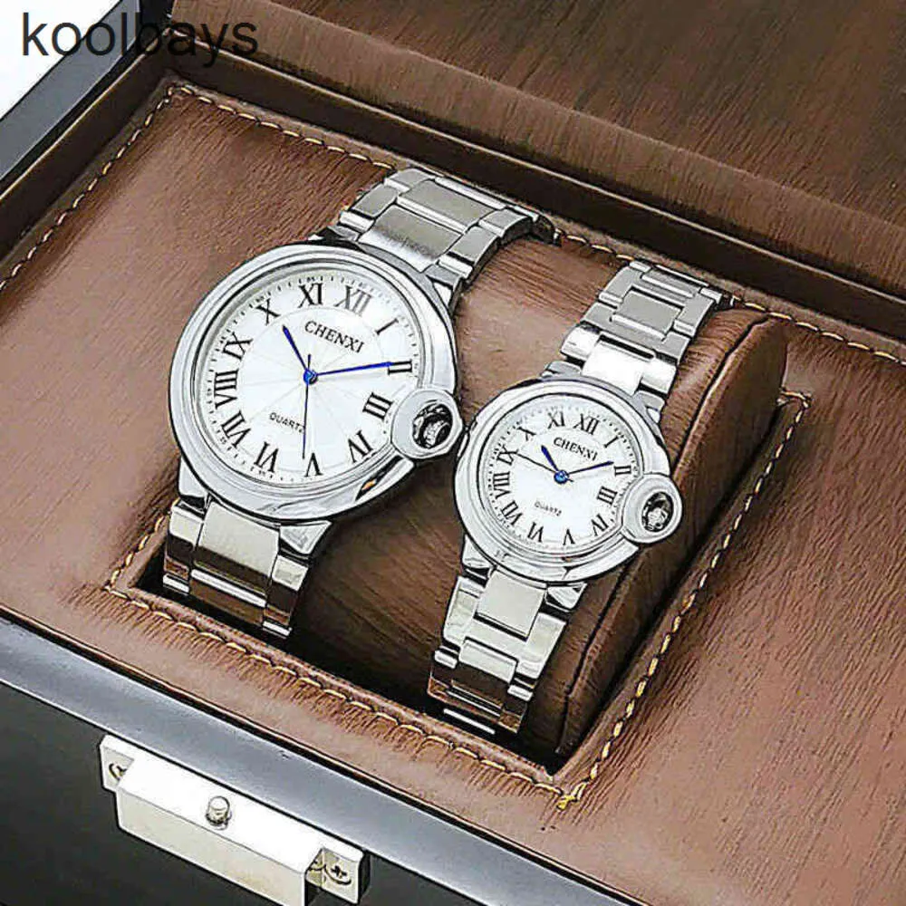 Bleu Cart Designer Classic Ladies Sport Wristwatches Luxury Ballon Wrist Watch Men Women White Face Silver Steel Belt Pair Waterproof Atmosphere Quartz SR0R