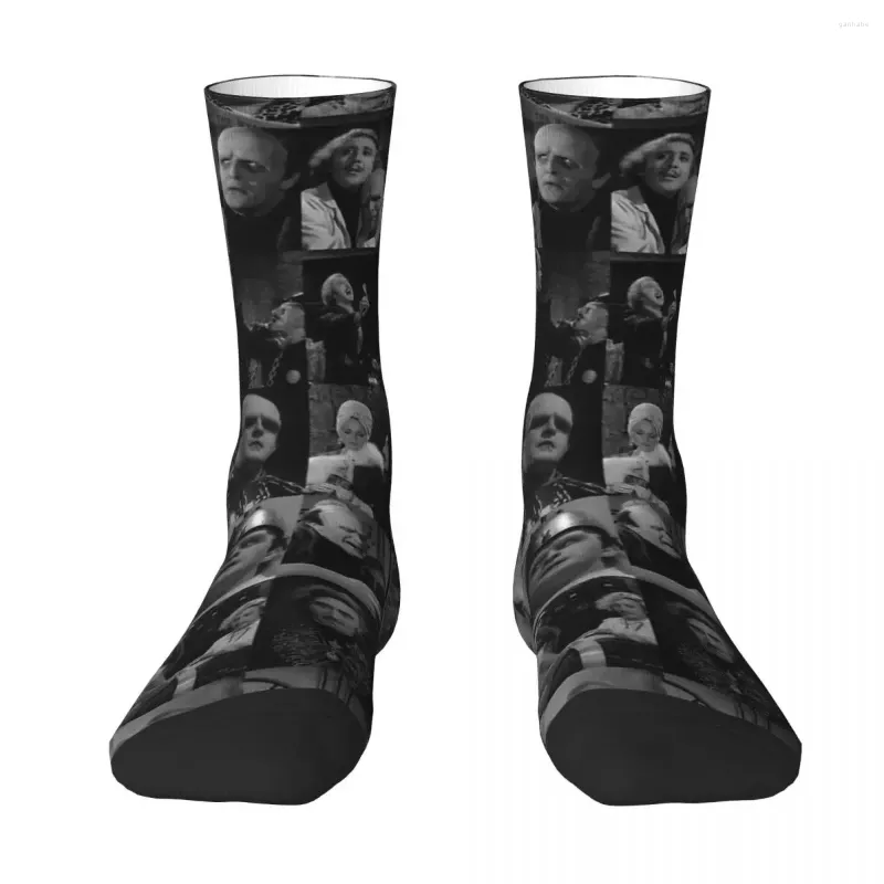 Erkek çoraplar genç frankenstein unisex kış rüzgar geçirmez mutlu sokak tarzı çılgın çorap