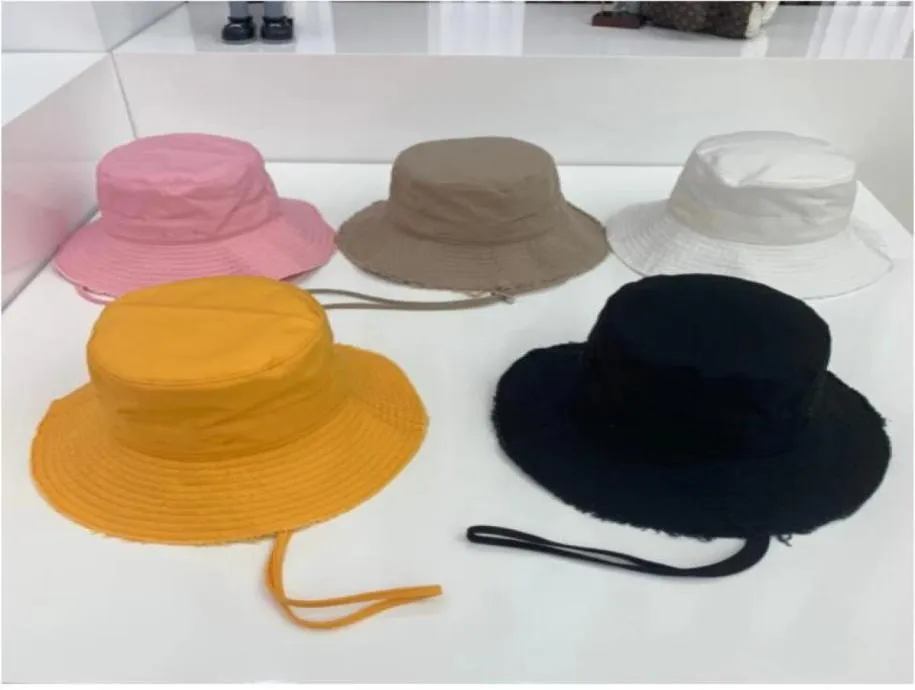 امرأة دلو الصيف لو بوب Artichaut دلو قبعة واسعة الحافة القبعات 9517431