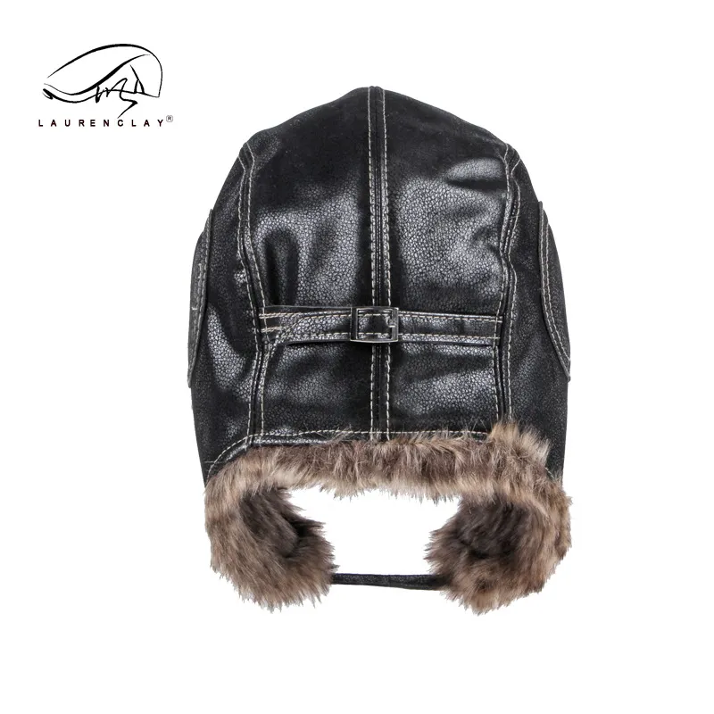 Berretti invernali Trooper Trapper Hat con paraorecchie antivento termico uomo donna