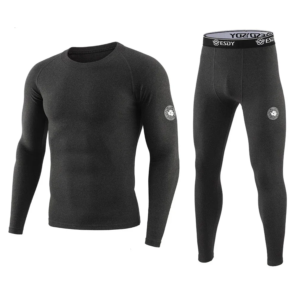 Mens Winter Polartec Warm Underwear Set Military Army Cycle For Quick Dry Heat Thermal Long Johns 580