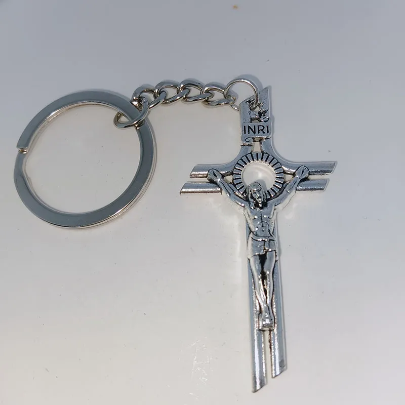 Hot Selling Eloy Cross Antique Men Friend som presentknappsknyckel