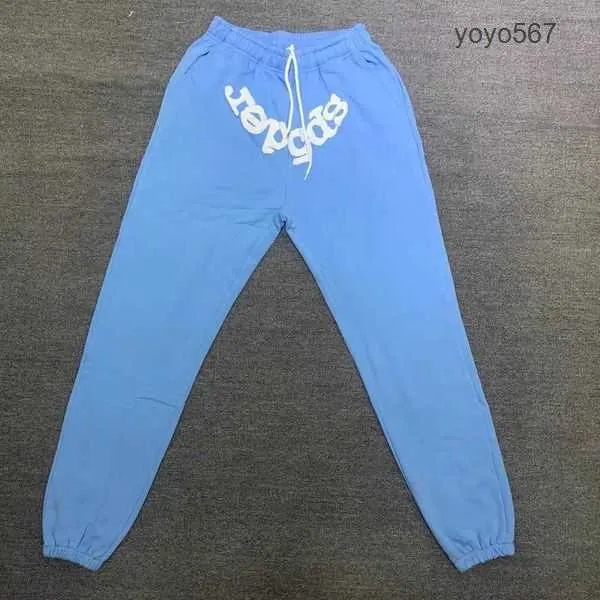 Sweats Sweats à capuche pour hommes Spider Sweat à capuche 2023 Bleu ciel Sp5der Hommes Femmes 1 Hip Hop Young Thug Sp5ider Sweats à capuche dans le monde entier 555555 Imprimer Pull à capuche araignée 3TA1