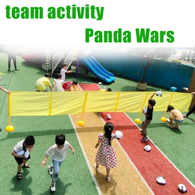 Andra leksaker Kid Outdoor Game Throw Panda Battle Combo Set Funnny Games Family Kindergarten Team Group Aktiviteter Spela Hand Eye Coordination 231017