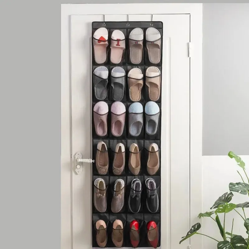 Sacs de rangement, organisateurs de chaussures suspendus au mur, sac de porte de chambre, armoire de poche en maille, organisateur de placard pour vêtements chaussures 231018